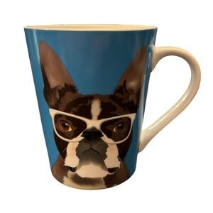 Christopher Vine French Bulldog Blue Coffee Mug
